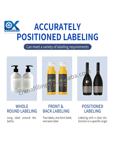 Desktop Automatic Round Bottle Labeling Machine
